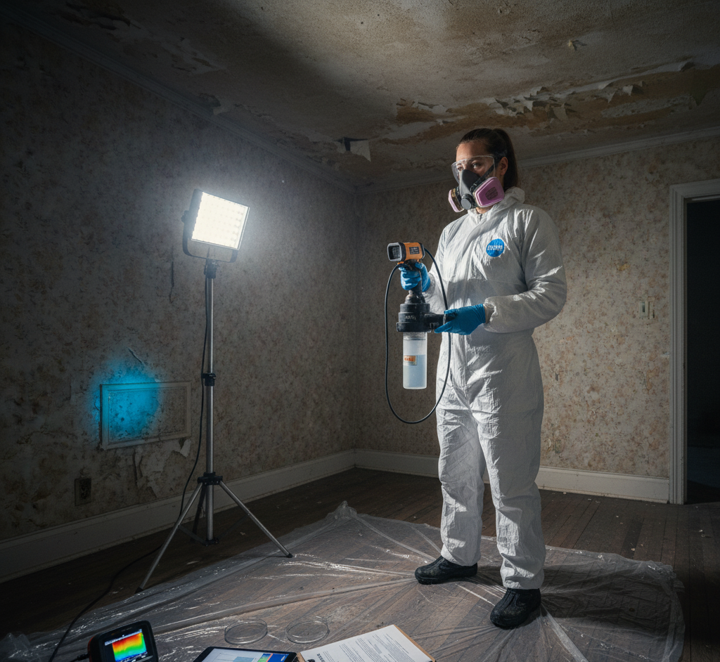 Mold testing lab analysis report for Miami Gardens FL property